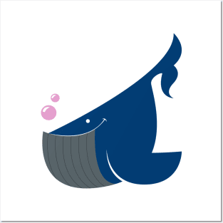 Blue Whale Posters and Art